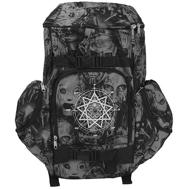 Drawstring Backpack Adjustable Gym Sack Bag Slipknot-zombie Drawstring Backpack Adjustable Gym Sack Bag Slipknot-zombie